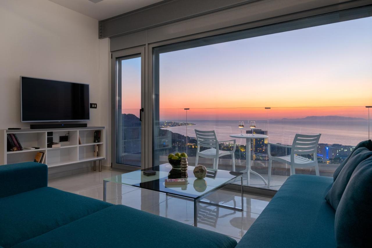 Rhodes Skyline Suites Ixia  Exterior foto