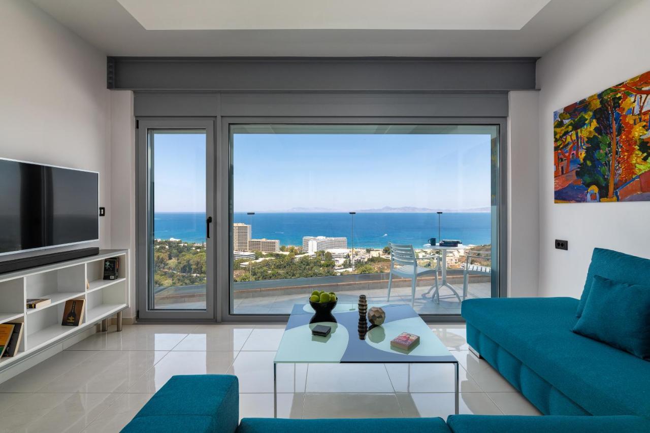 Rhodes Skyline Suites Ixia  Exterior foto
